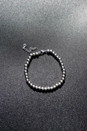 Silver Pearl Bracelet